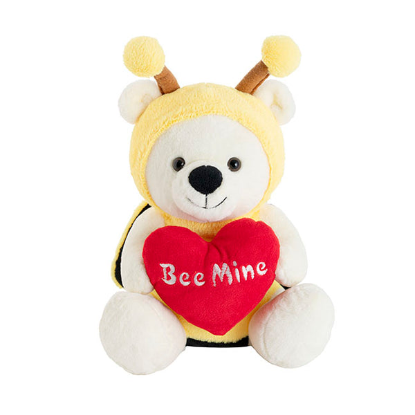 Bee Mine Plush Teddy with Everlasting Arrangement