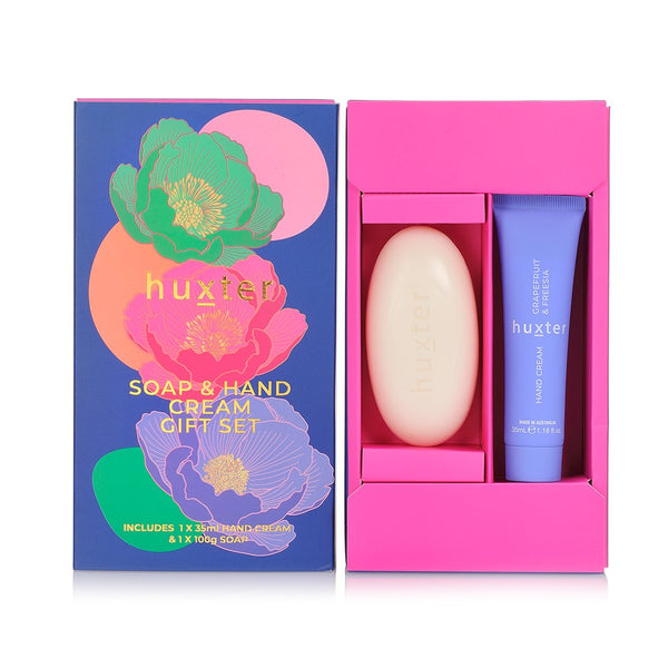 Huxter Soap & Hand Cream Gift Box Grapefruit & Freesia