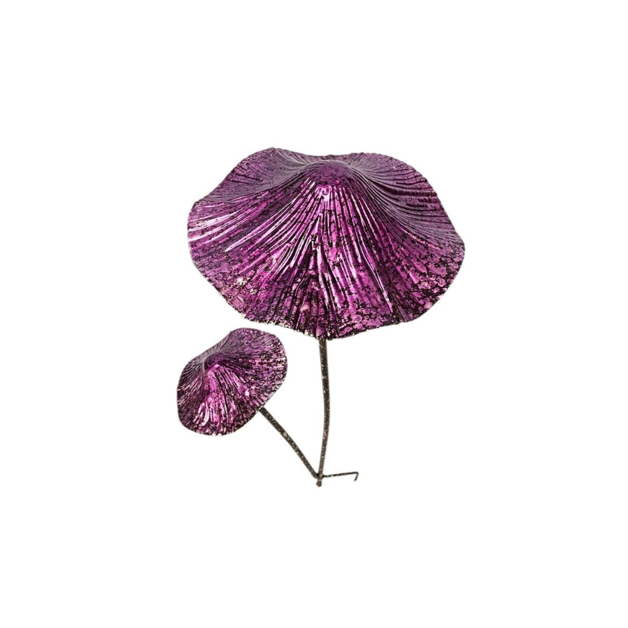Double mushroom stake