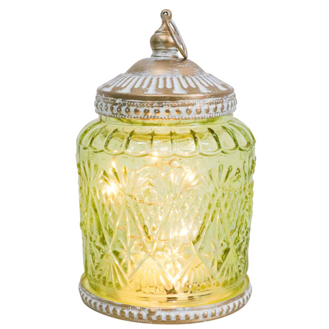 Led Lantern Motif Apple