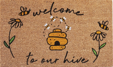 Welcome To Our Hive Doormat