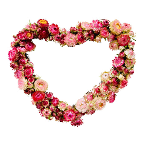 Love Heart Everlasting Wreath